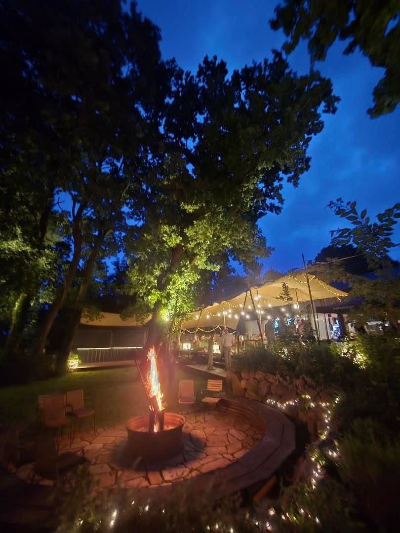 Feuer am Abend